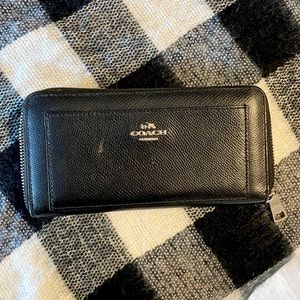 Black Coach wallet